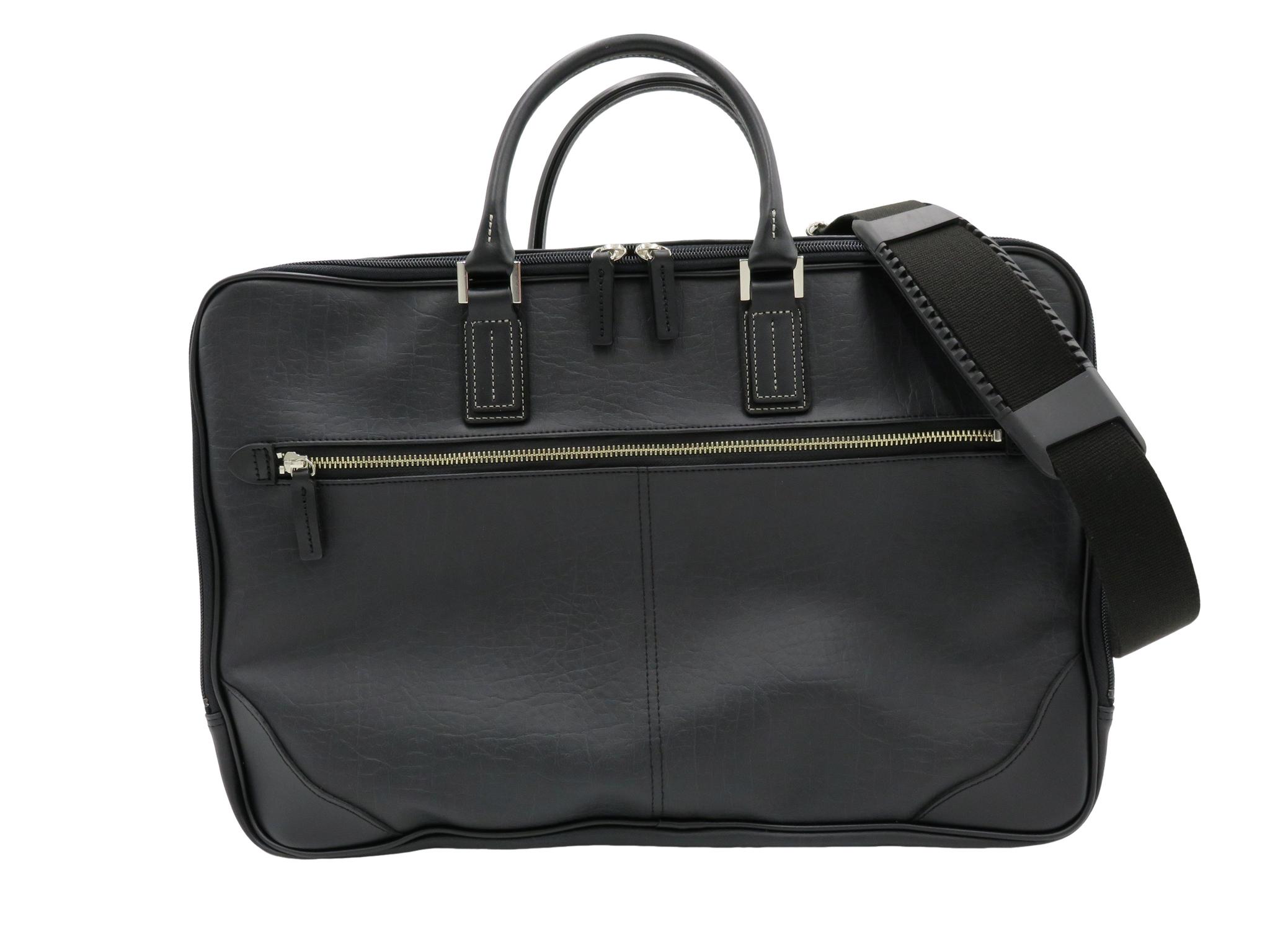 ☆ 新商品 ☆　荷物多めのお仕事用・1泊出張用バッグとして　No.5026「ワイドビジネスバッグ」　日本製