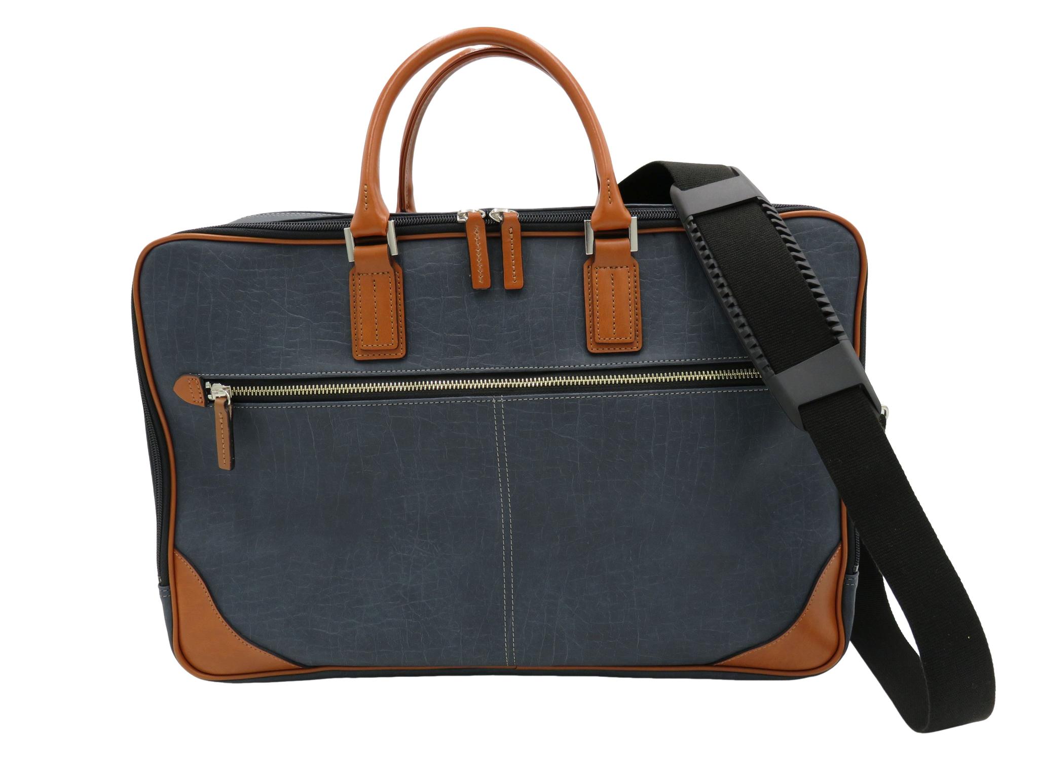 ☆ 新商品 ☆　荷物多めのお仕事用・1泊出張用バッグとして　No.5026「ワイドビジネスバッグ」　日本製 | 13枚目